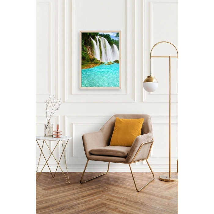 Manzara Doğa Ahşap Çerçeveli Tablo 30 x 42