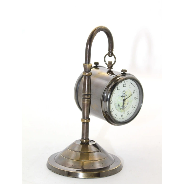 Настольные часы из латуни, модель 8