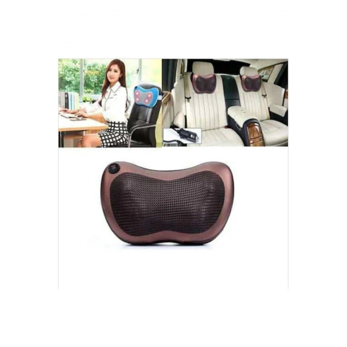 Masaj Aleti Yastığı Ovmalı Yastık Çift Motorlu