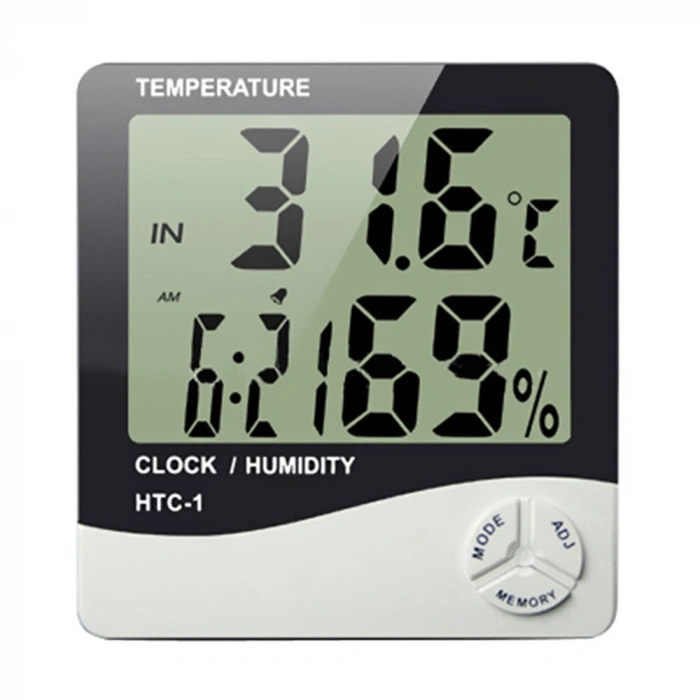 Desktop Digital Thermometer Humidity Meter Hygrometer (5365)