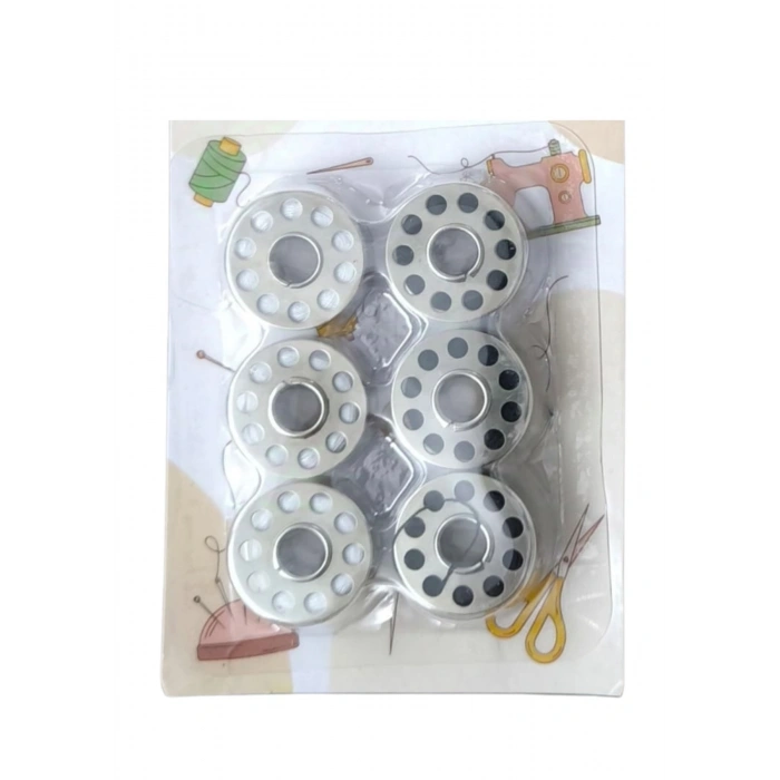 Masura İpli 6lı Metal Siyah-beyaz