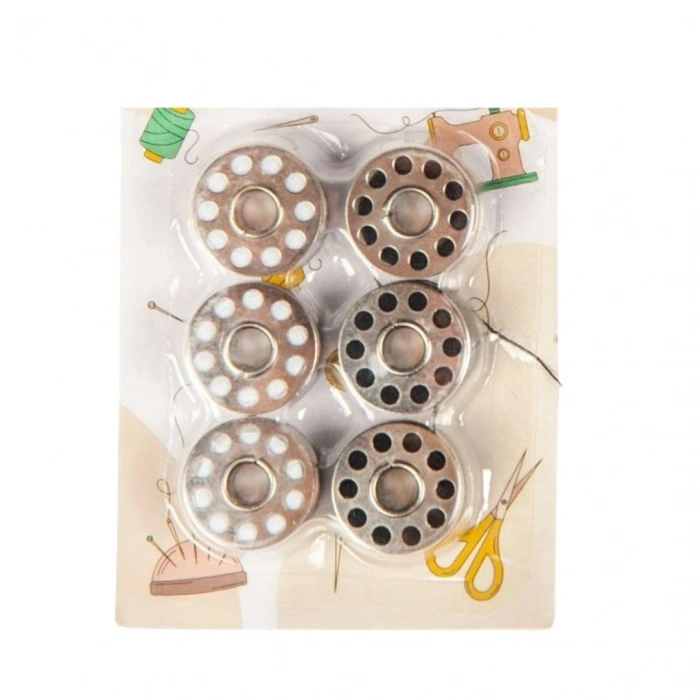 Masura İpli 6lı Metal Siyah-beyaz