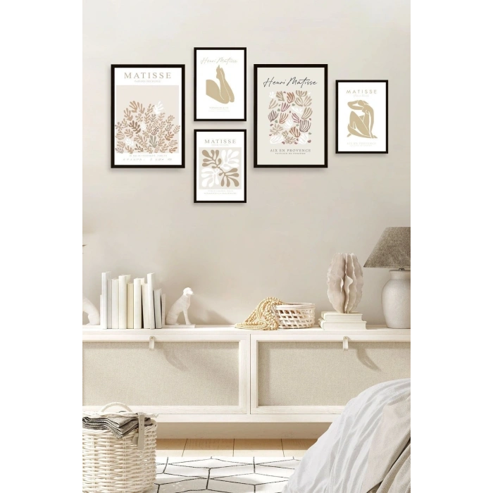 Matisse 5li Tablo 30 x 40