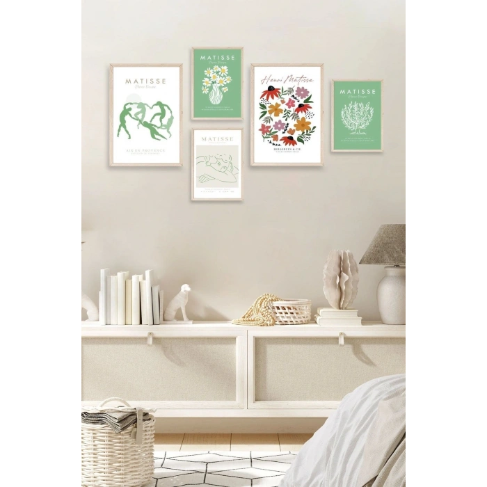 Matisse 5li Tablo 30 x 40