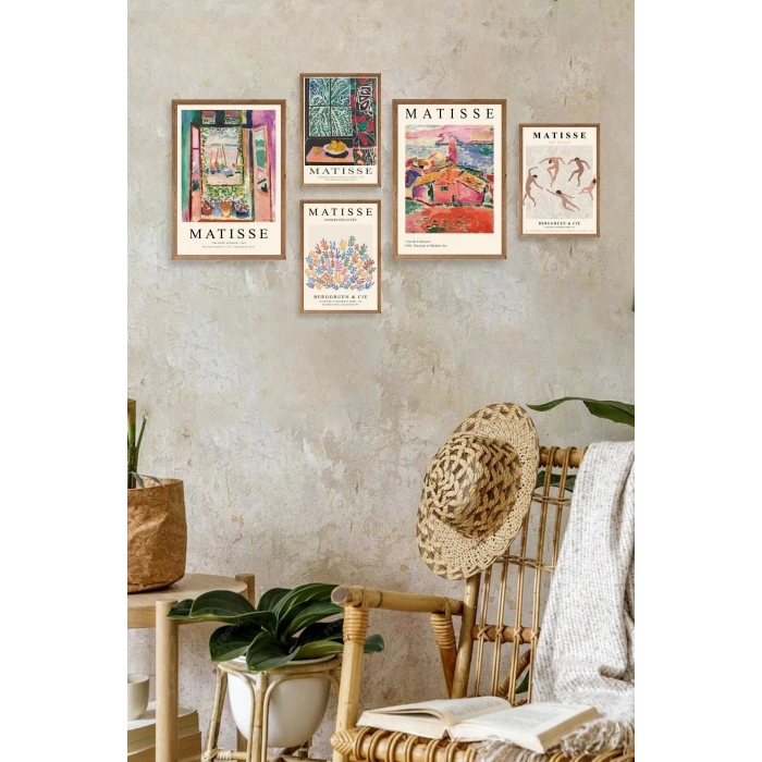 Matisse 5li Tablo 30 x 40