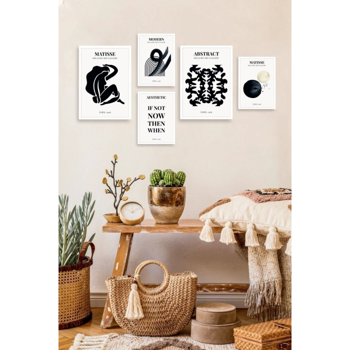 Matisse 5li Tablo 30 x 40