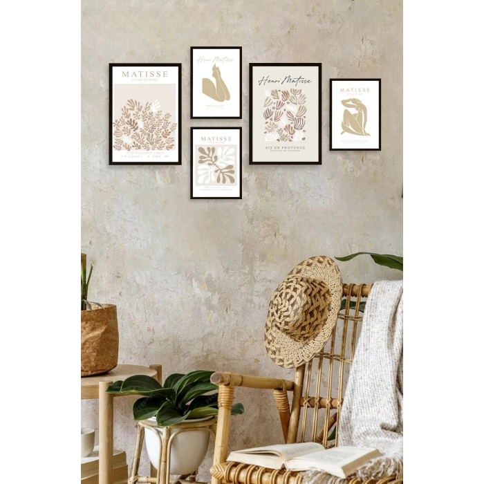 Matisse 5li Tablo 30 x 40