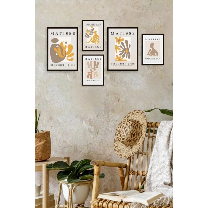 Matisse 5li Tablo 30 x 40