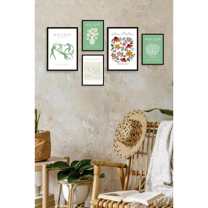 Matisse 5li Tablo 30 x 40