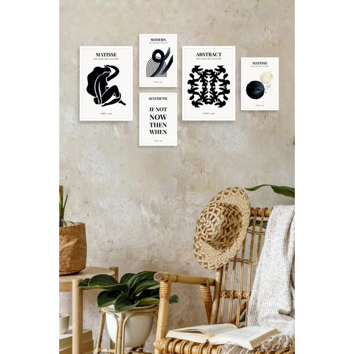 Matisse 5li Tablo 30 x 40