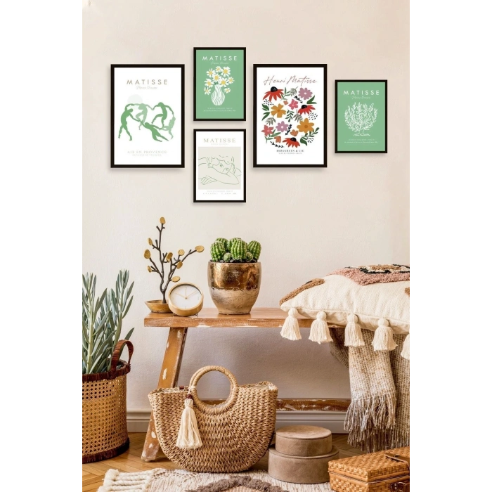 Matisse 5li Tablo 30 x 40