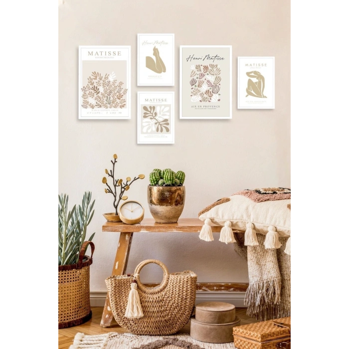 Matisse 5li Tablo 30 x 40