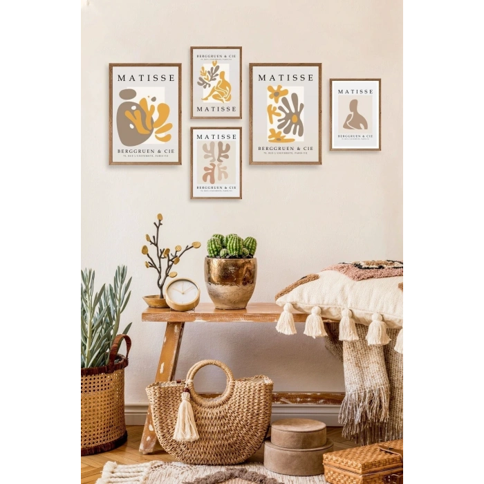 Matisse 5li Tablo 30 x 40