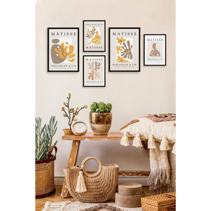 Matisse 5li Tablo 30 x 40