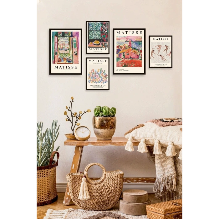 Matisse 5li Tablo 30 x 40