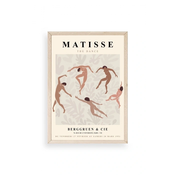 Matisse Ahşap Çerçeveli Tablo 17 x 23