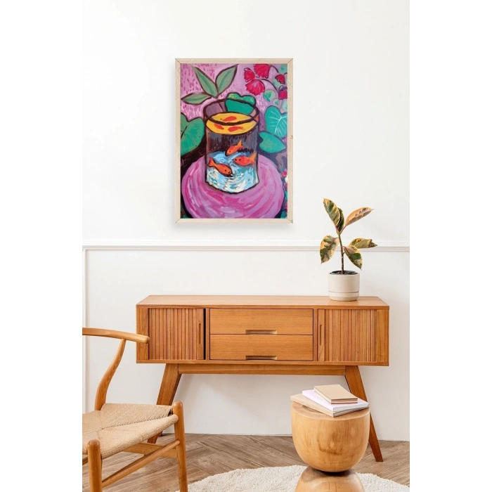 Matisse Ahşap Çerçeveli Tablo 17 x 23