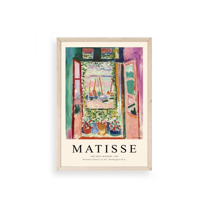 Matisse Ahşap Çerçeveli Tablo 23 x 30
