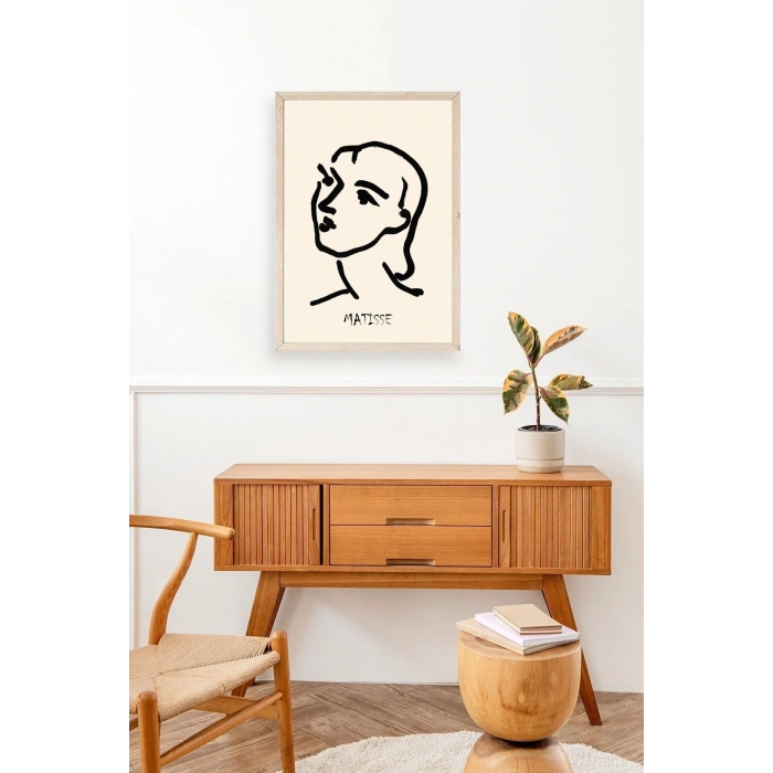 Matisse Ahşap Çerçeveli Tablo 23 x 30