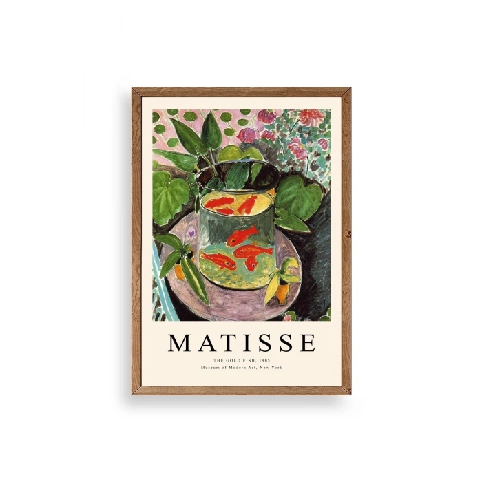 Matisse Ahşap Çerçeveli Tablo 30 x 42