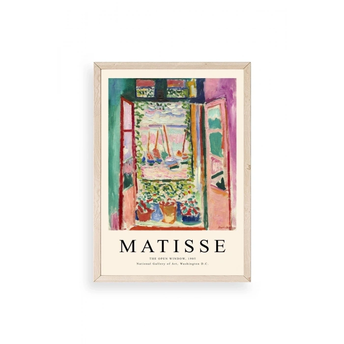Matisse Ahşap Çerçeveli Tablo 30 x 42