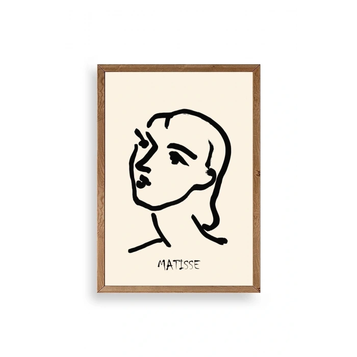 Matisse Ahşap Çerçeveli Tablo 30 x 42