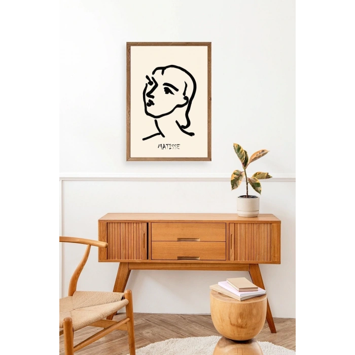 Matisse Ahşap Çerçeveli Tablo 30 x 42