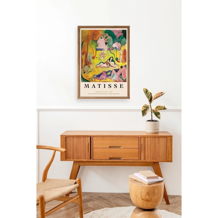 Matisse Ahşap Çerçeveli Tablo 30 x 42