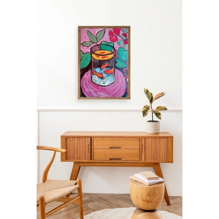 Matisse Ahşap Çerçeveli Tablo 30 x 42