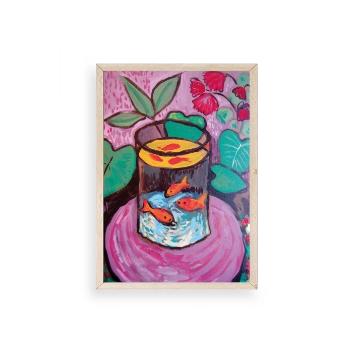 Matisse Ahşap Çerçeveli Tablo 50 x 70