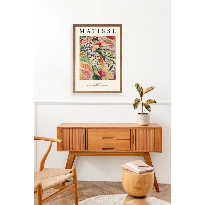 Matisse Ahşap Çerçeveli Tablo 50 x 70