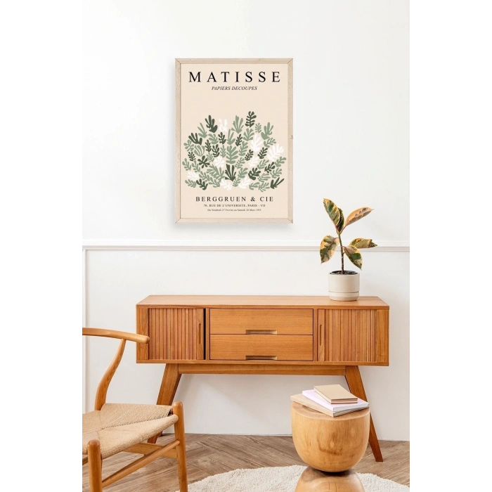 Matisse Ahşap Çerçeveli Tablo 50 x 70