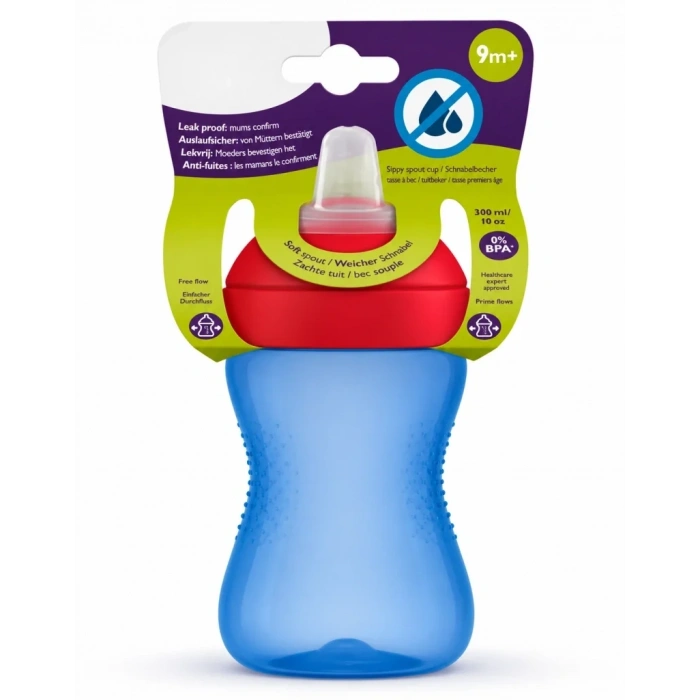 Mavi Yumuşak Uçlu Bardak 300 Ml Kapasite