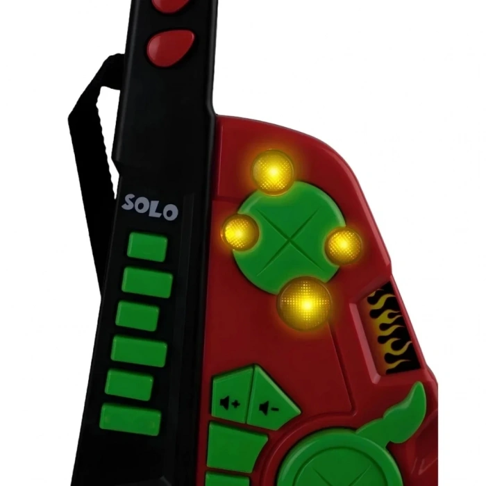 Melodili Askılı Müzikli Gitar 1 Adet Led Işıklı