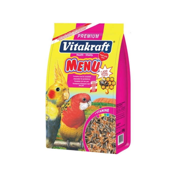Menü Premium Paraket Yemi 1000 Gr