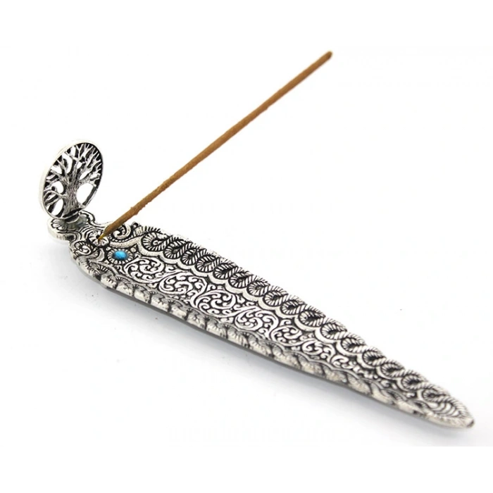 تصميم قارب معدني لشجرة الحياة مع حامل لبخور