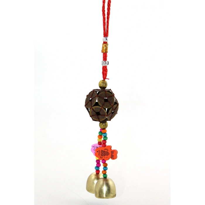 Металлический звоночек удачи и процветания модель 2