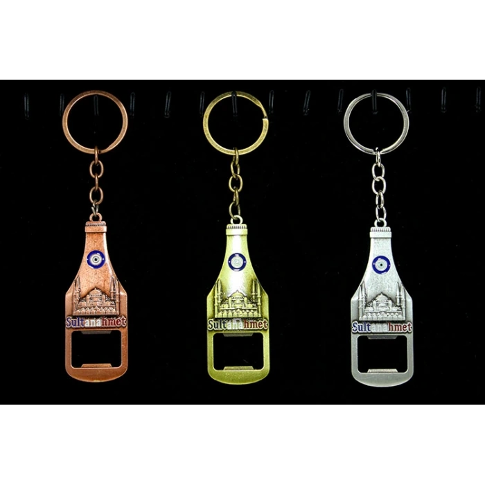 Металлический брелок и открывалка модель 1