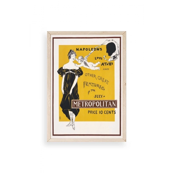 Metropolitan Ahşap Çerçeveli Tablo 23 x 30