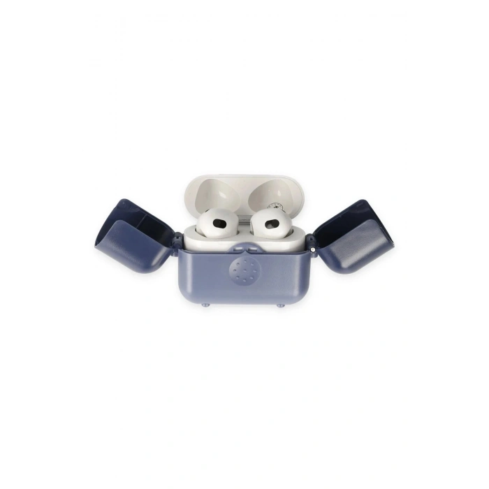 Durukar®  Airpods 3 (3.nesil) Basmalı Kılıf - Mavi-Lacivert