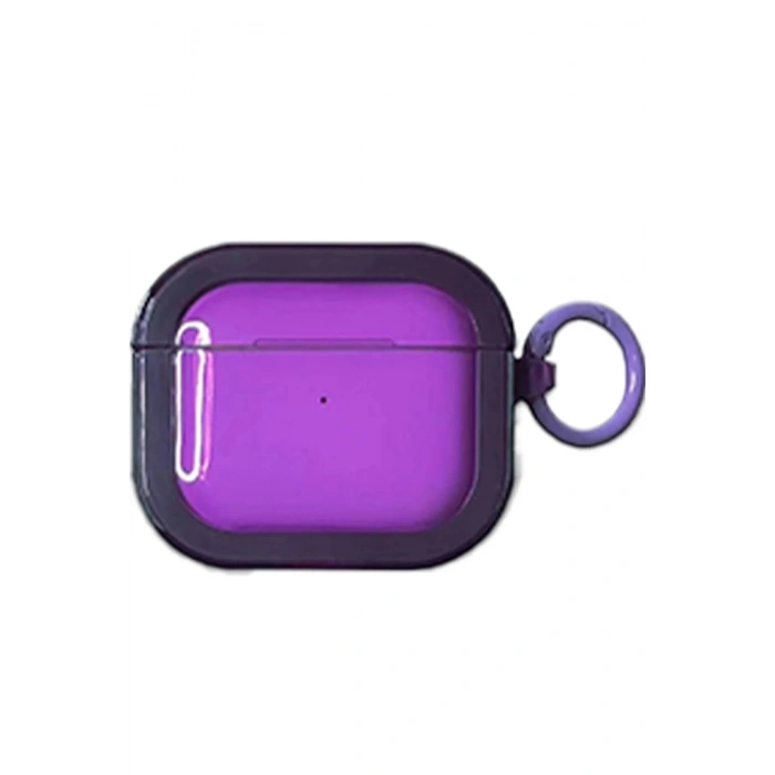 Durukar®  Airpods Pro 2 (2.nesil) Bond Kılıf - Mor