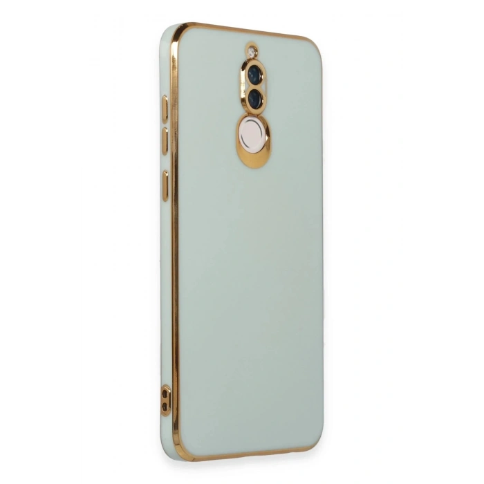 Durukar®  Huawei Mate 10 Lite Kılıf Volet Silikon - Açık Yeşil