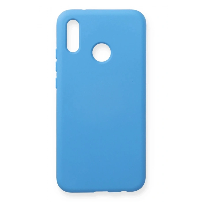 Mey İthalat®  Huawei P20 Lite Kılıf Nano içi Kadife Silikon - Mavi