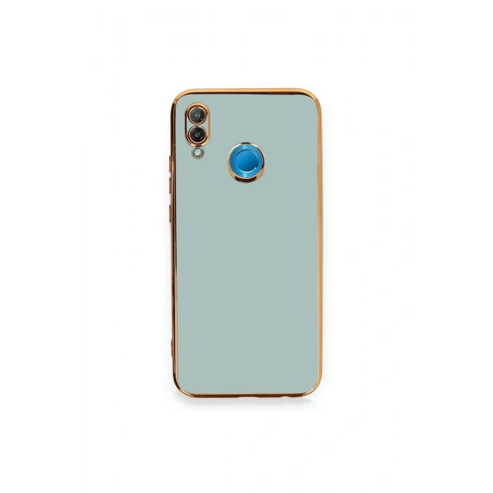 Durukar®  Huawei P20 Lite Kılıf Volet Silikon - Açık Yeşil