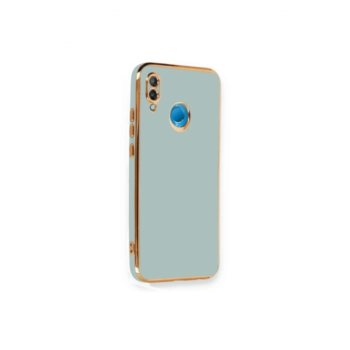 Durukar®  Huawei P20 Lite Kılıf Volet Silikon - Açık Yeşil