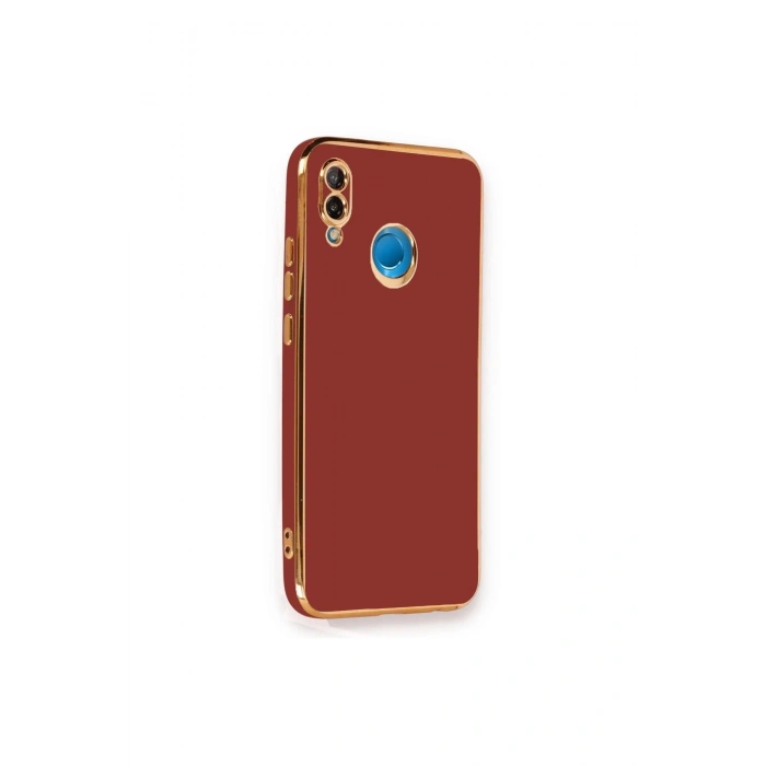 Durukar®  Huawei P20 Lite Kılıf Volet Silikon - Kırmızı