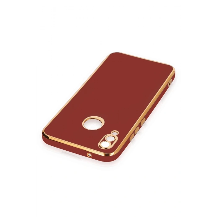 Durukar®  Huawei P20 Lite Kılıf Volet Silikon - Kırmızı