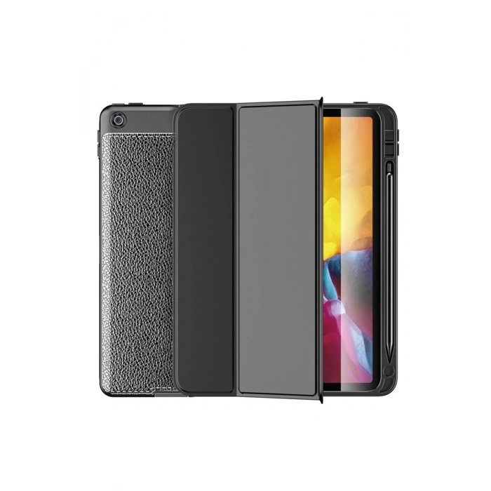 Durukar®  iPad 10.2 (7.nesil) Kılıf Tablet Focus Silikon - Siyah