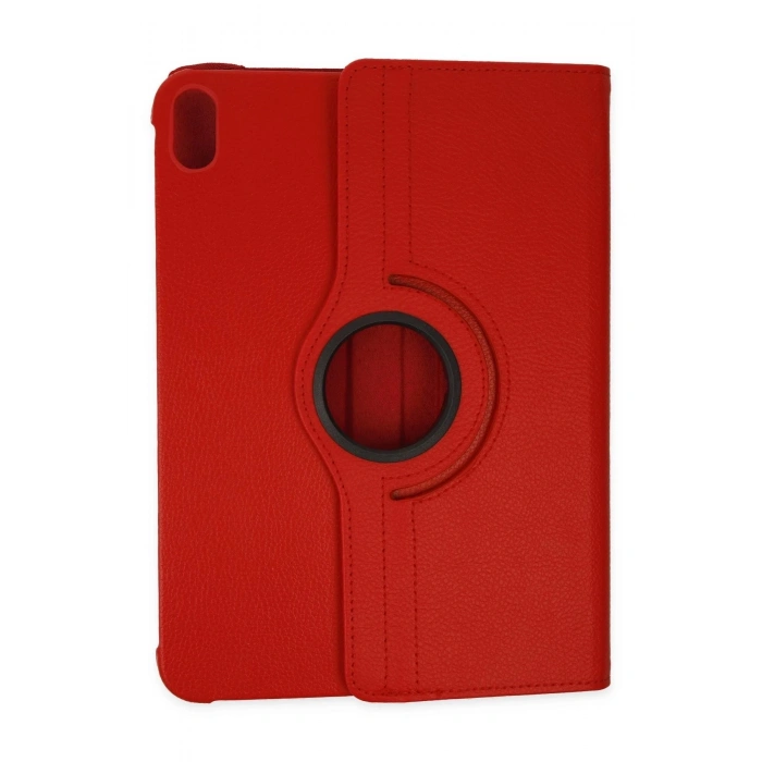 Durukar®  iPad 2022 10.9 (10.nesil) Kılıf 360 Tablet Deri Kılıf - Kırmızı