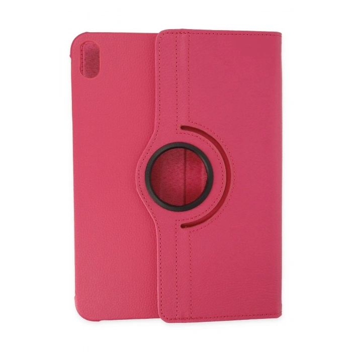 Durukar®  iPad 2022 10.9 (10.nesil) Kılıf 360 Tablet Deri Kılıf - Pembe